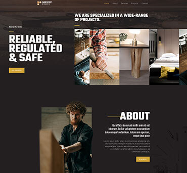 Creative agency portfolio website